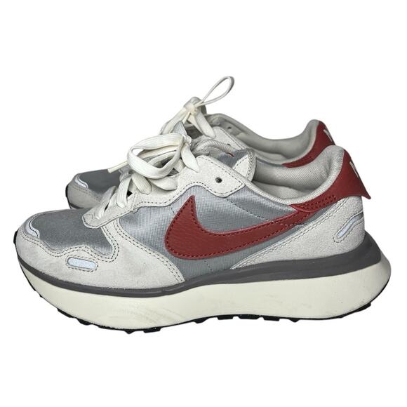 Nike Waffle Retro Low Women Casual Running Shoes Gray FD2196-001 Size 6.5 - Picture 1 of 8